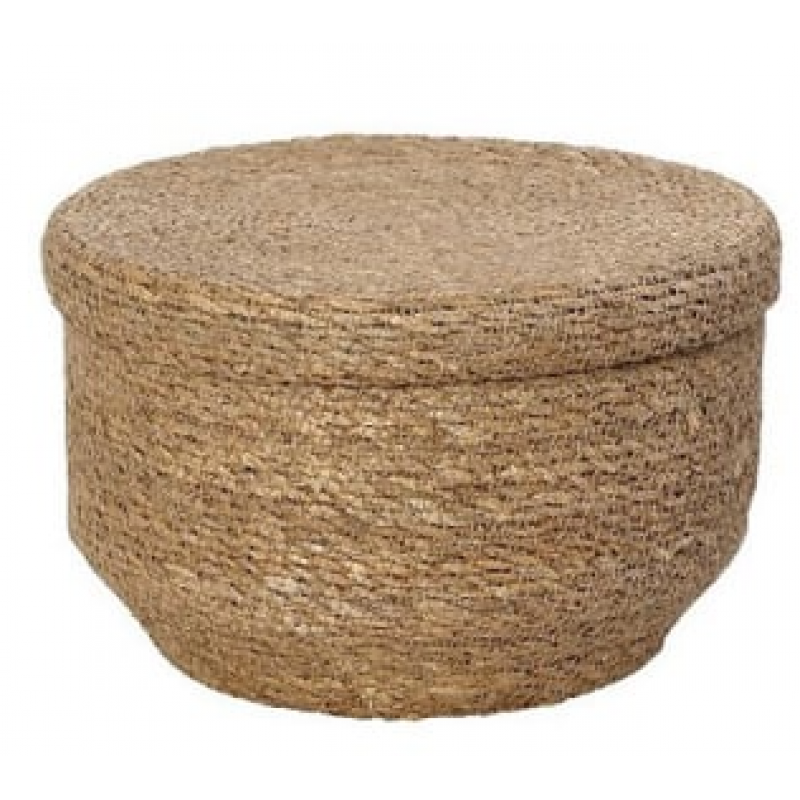 Δοχείο Με Καπάκι 25x15Cm Μess Seagrass Espiel