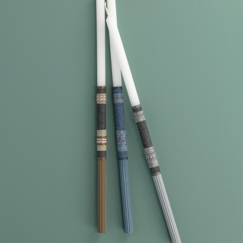 Κεράκι Ριγέ Ύφασμα Δημιουργίες 