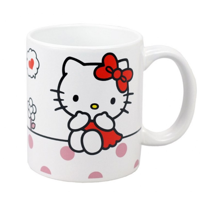 Κούπα Κεραμική Hello Kitty Πολύχρωμη Gim 
