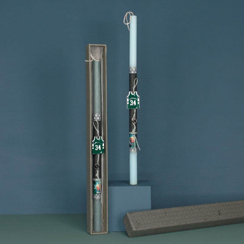 Λαμπάδα Μίνι Φανέλα Κονκάρδα Δημιουργίες 