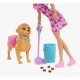 Κούκλα Barbie Βόλτα Με Σκυλάκι για 3+ Ετών Mattel