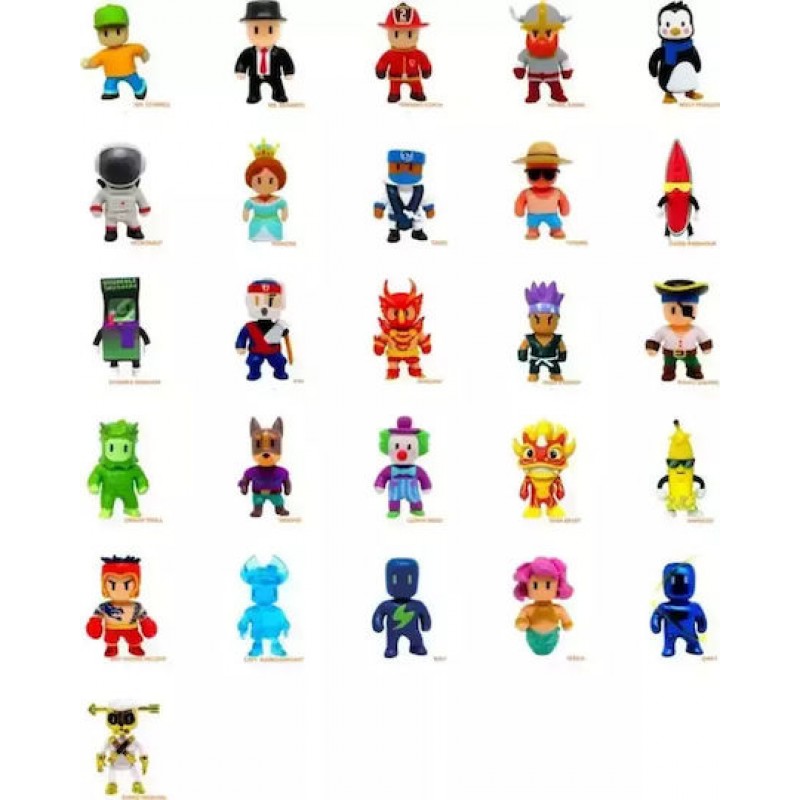 Παιχνίδι Μινιατούρα Stumble Guys MR. STUMBLE WILLY PENGUIN CAPT. DIAMONDHEART (Διάφορα Σχέδια) 1τμχ