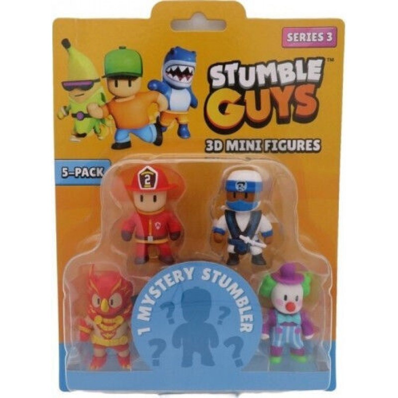 Παιχνίδι Μινιατούρα Stumble Guys (Διάφορα Σχέδια) Just Toys 1τμχ