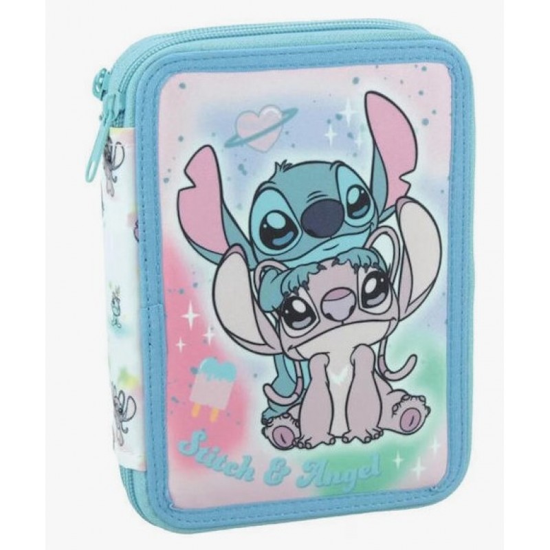 Κασετίνα Γεμάτη Stitch Brush It Out Gim