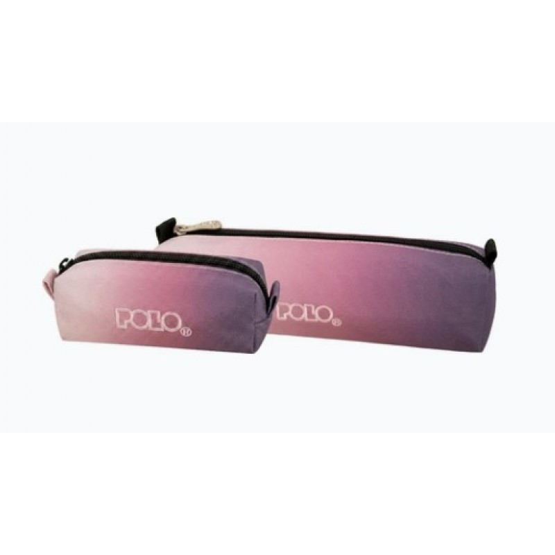 Κασετίνα Βαρελάκι Ροζ Wallet Gradient Polo 