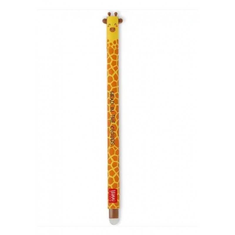 Στυλό Με Γόμα Giraffe 0,7 Μαύρο Legami 