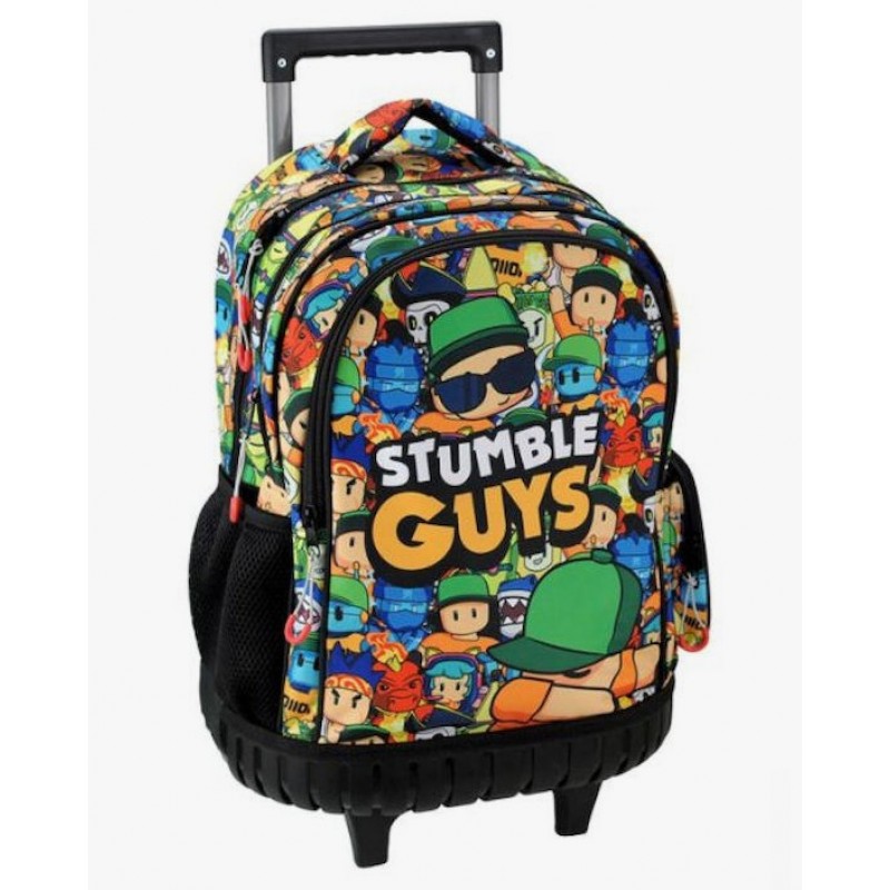 Σχολική Τσάντα Τρόλεϊ Δημοτικού Stumble Guys 27lt Gim 