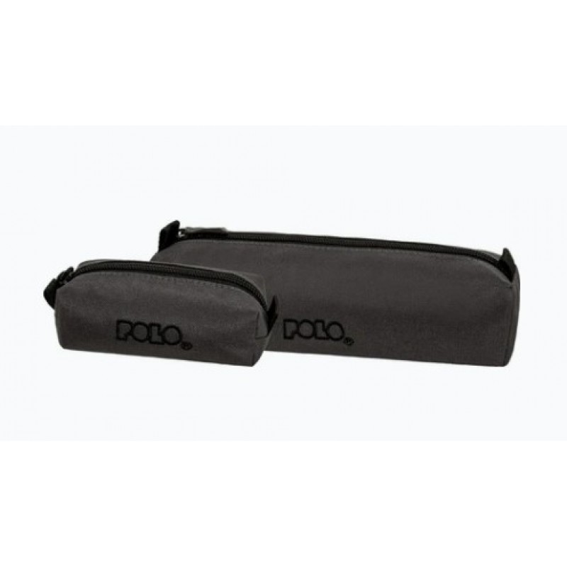 Κασετίνα Βαρελάκι Ανθρακί Original Wallet Polo 
