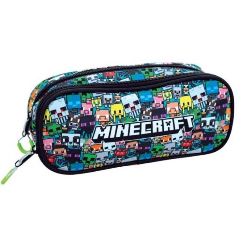 Κασετίνα Minecraft Chibi ΠολύχρωμοGim 