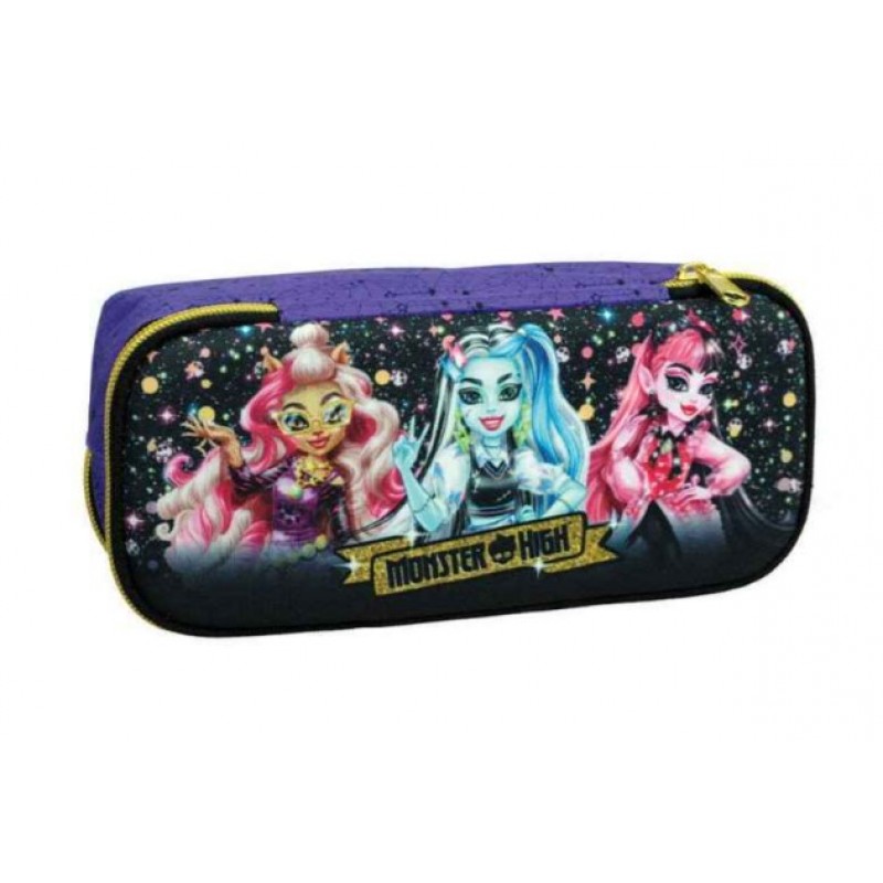 Κασετίνα Monster High Boo Μωβ Gim 