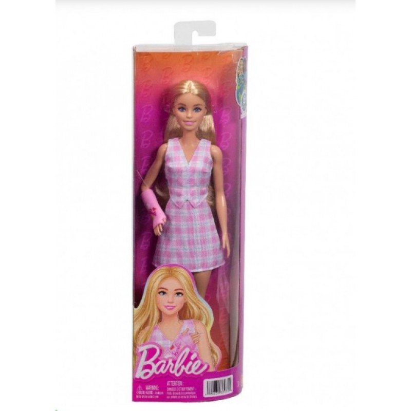 Barbie Fashionistas Κούκλα με Καρό Σύνολο Mattel