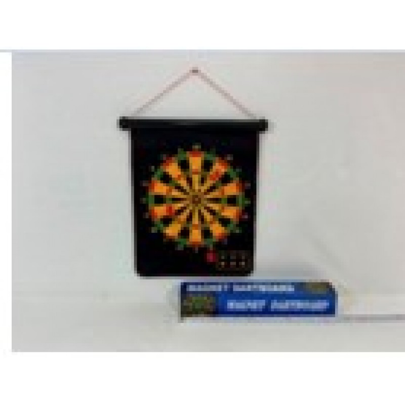 Στόχος Υφασμάτινος Διπλής Όψης Με 6 Μαγνητικά Βελάκια Kidder Toys