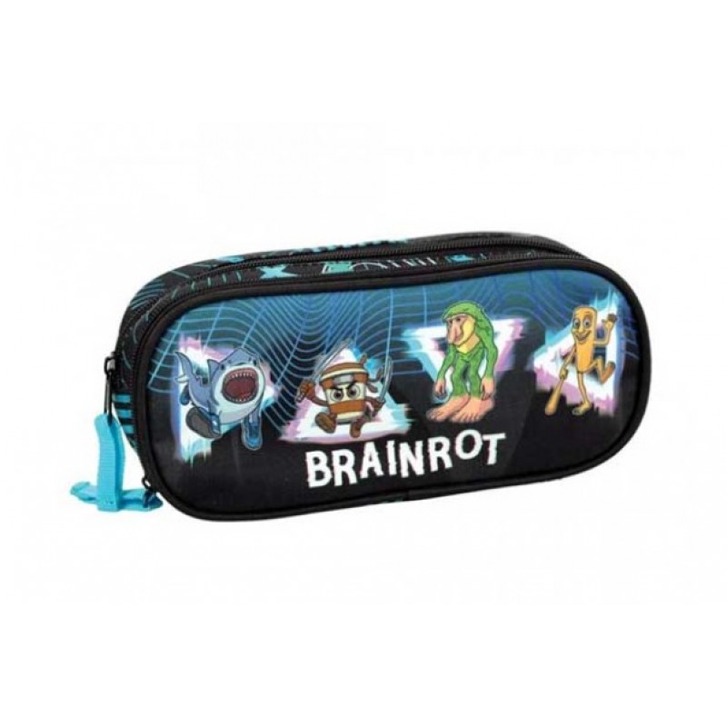 Κασετίνα Βαρελάκι Brainrot Gim