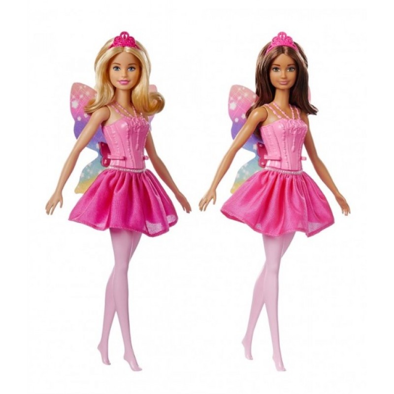 Barbie Dreamtopia Κούκλα Νεράιδα Μπαλαρίνα - 2 Σχέδια Mattel