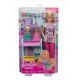 Barbie Επαγγέλματα Κούκλα Παιδίατρος Mattel