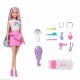 Barbie Κούκλα Πολύχρωμα Μαλλιά με Γκλίτερ Mattel