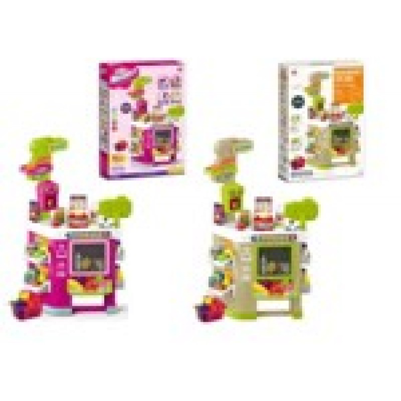 Πάγκος “SUPER MARKET”  Mε Ταμειακή Μηχαν΄ή - Τρόφιμα - Ήχους & Φως (2 Χρώματα) Kidder Toys