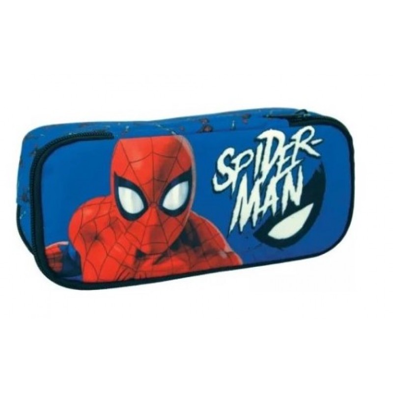Κασετίνα Οβάλ Spiderman Evergreen Gim
