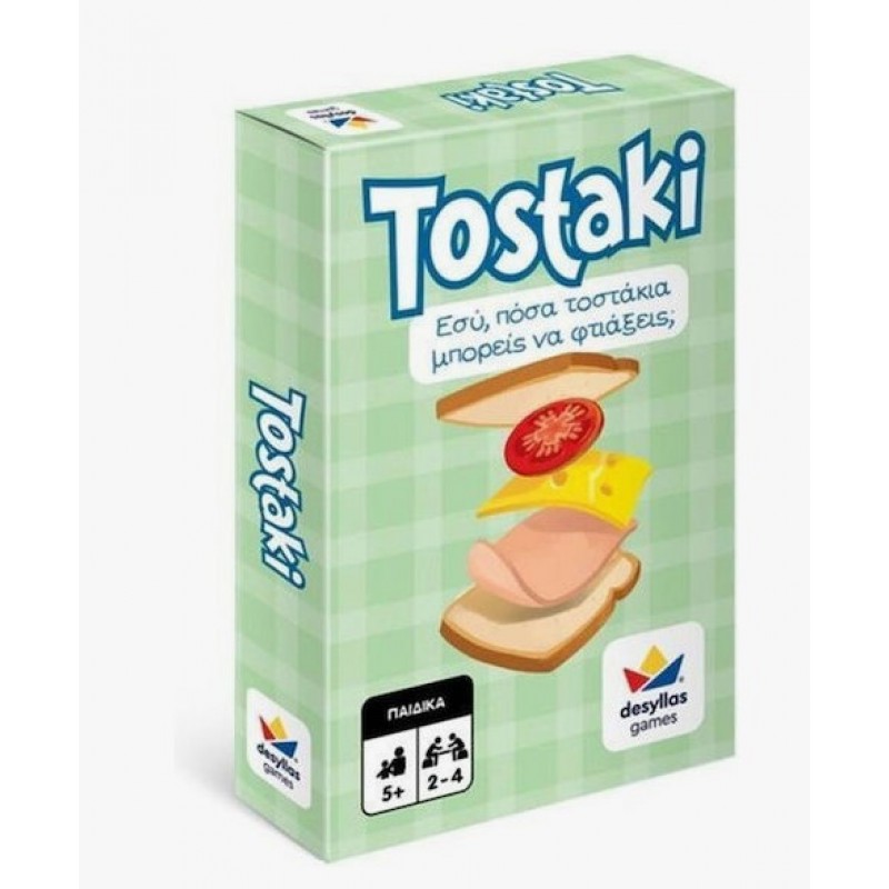Επιτραπέζιο Παιχνίδι Tostaki για 2-4 Παίκτες 5+ Ετών Δεσύλλας