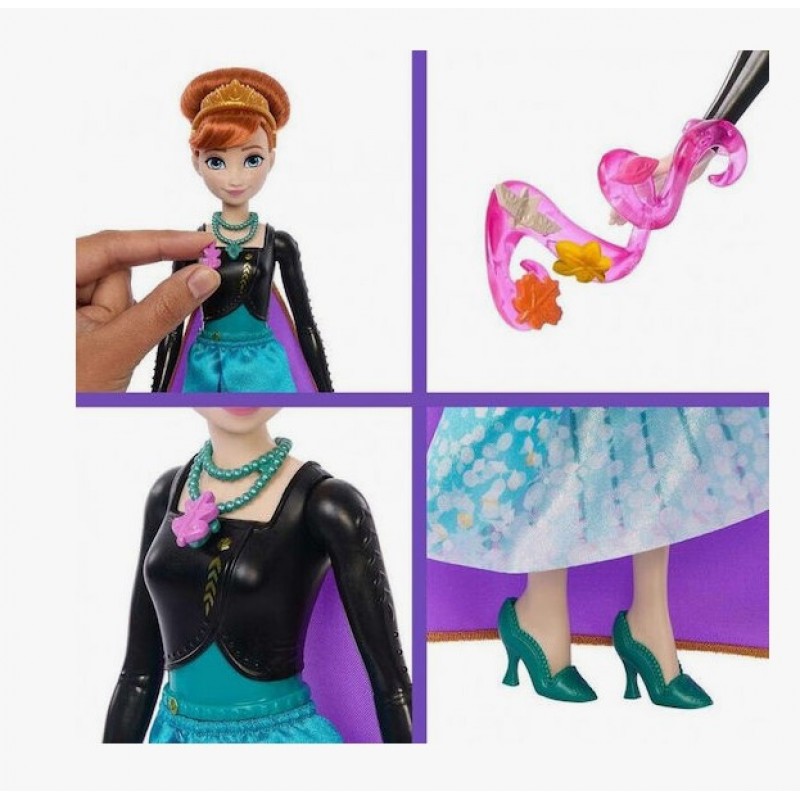 Anna with Jewelry Box Κούκλα Frozen για 3+ Ετών Mattel