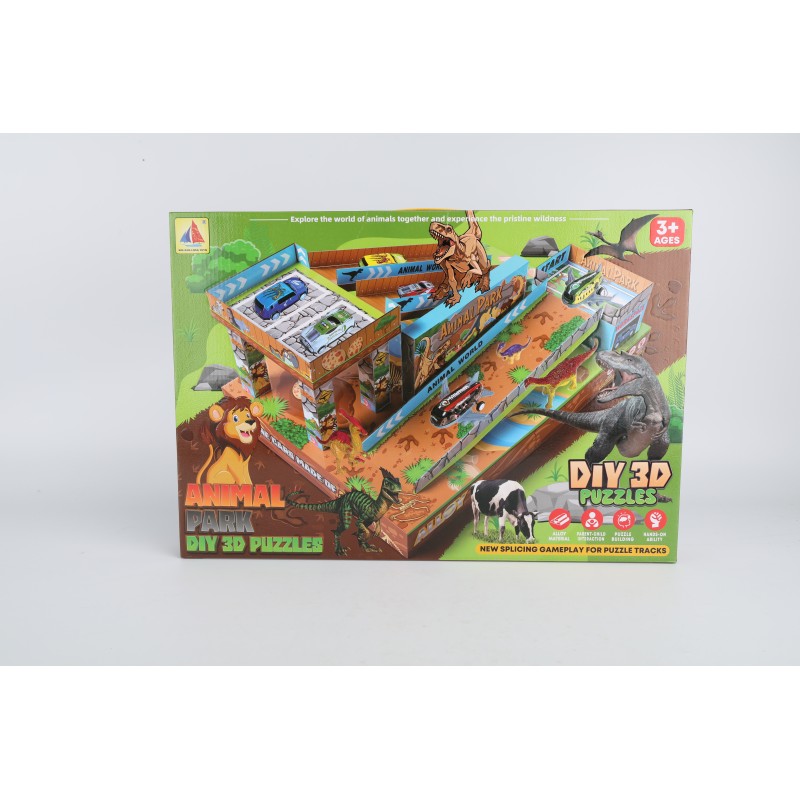 Πάρκο Δεινοσαύρων DIY 3D PUZZLE Lazarid