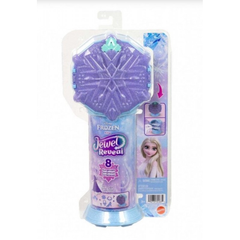 Disney Frozen Jewel Reveal Κούκλα Έλσα με Κοσμηματοθήκη  Mattel