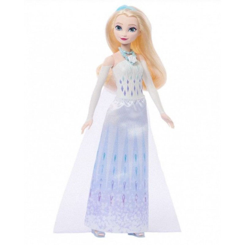 Disney Frozen Jewel Reveal Κούκλα Έλσα με Κοσμηματοθήκη  Mattel
