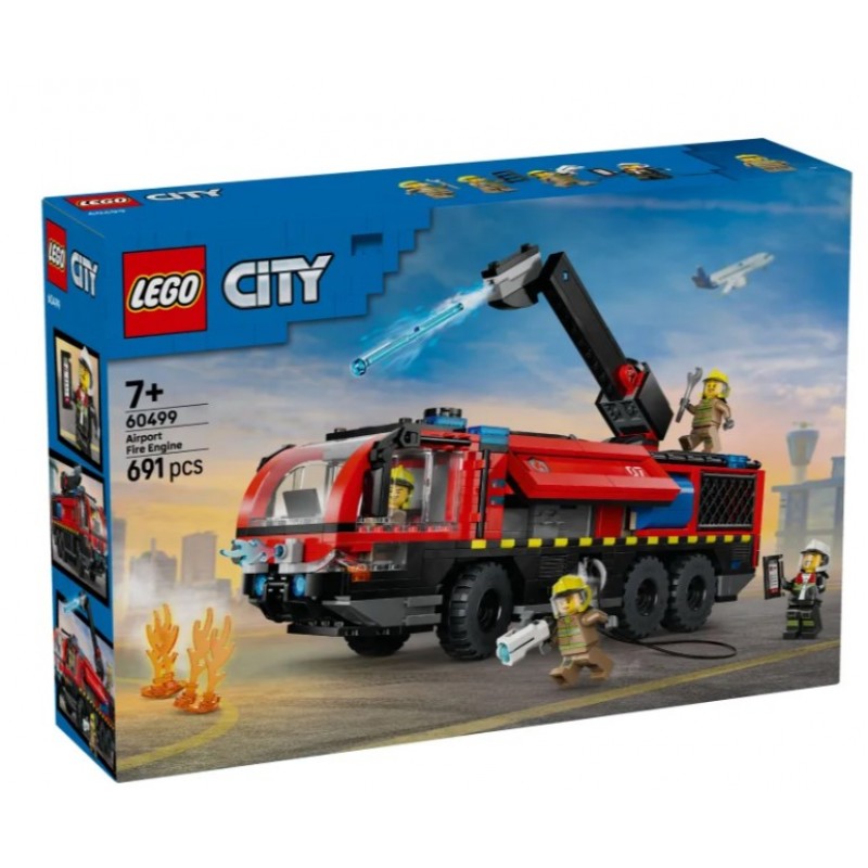 City Airport Fire Truck Lego