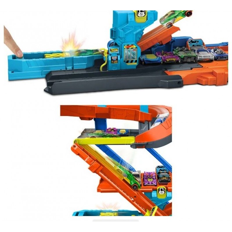 Hot Wheels Πίστα Πολυμορφικό Γκαράζ City - Mattel