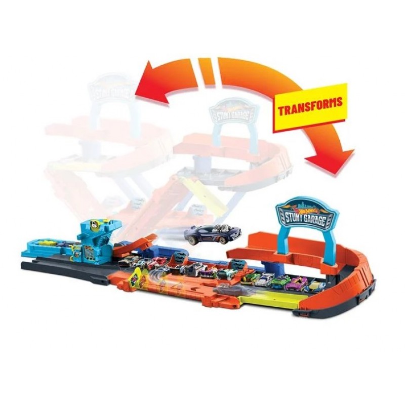 Hot Wheels Πίστα Πολυμορφικό Γκαράζ City - Mattel