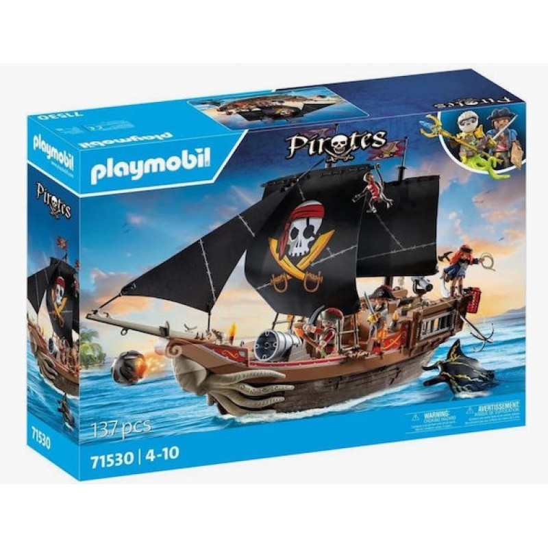 Pirates Πειρατική Ναυαρχίδα Για 4-10 Ετών Playmobil 
