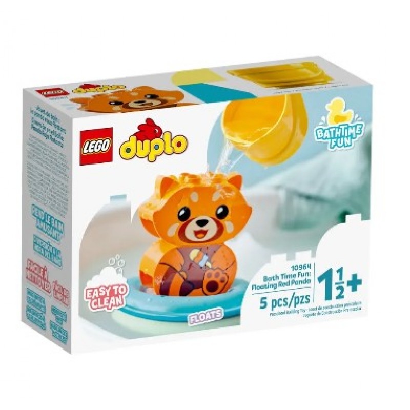 Duplo Bath Time Fun Floating Red Panda Lego 