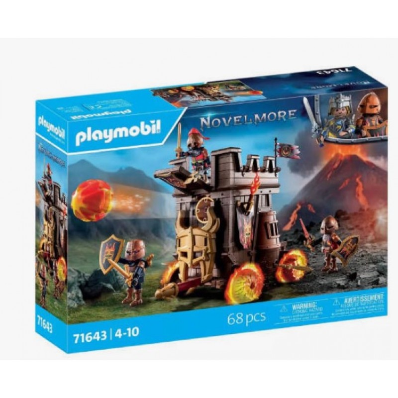 Novelmore Πολιορκητικός Πύργος Του Burnham Για 4-10 Ετών Playmobil 