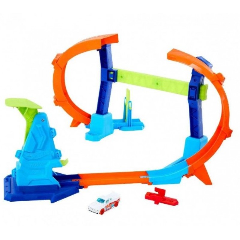 Hot Wheels Stunt Tracks Νέες Αγωνιστικές Πίστες - 2 Σχέδια Mattel