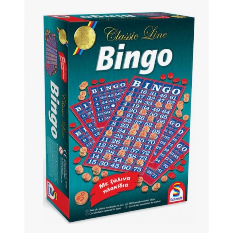 Επιτραπέζιο Παιχνίδι Bingo Για 2 Παίκτες 7+ Ετών (EN) Schmidt Spiele 