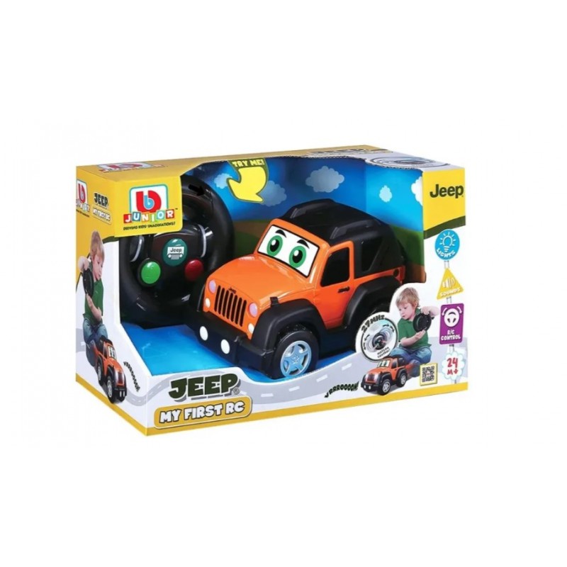 Junior Jeep My First Rc, Jeep Wrangler Bburago 