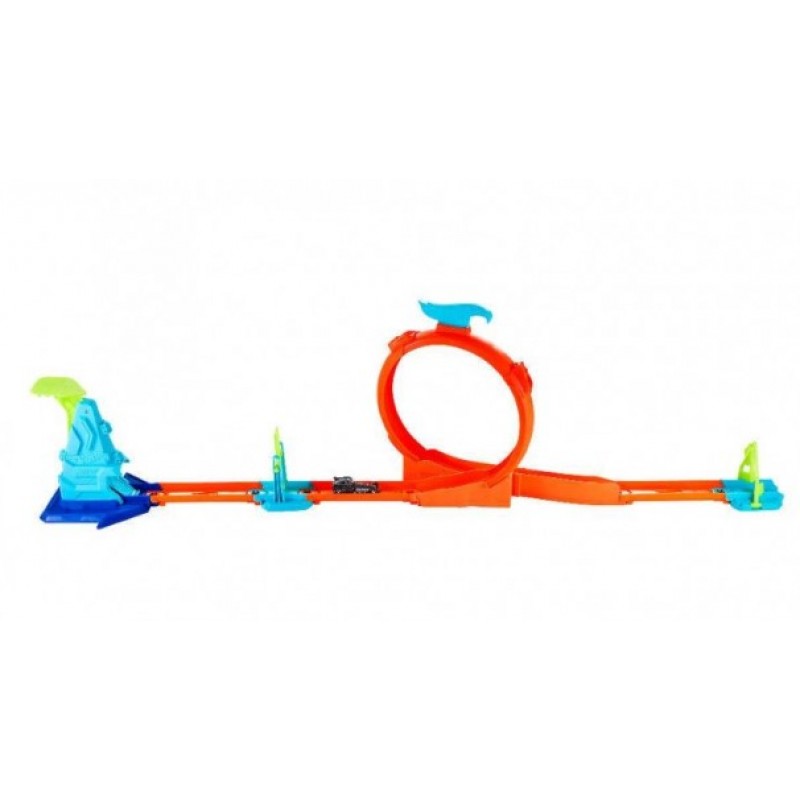 Hot Wheels Stunt Tracks Νέα Πίστα για Κόλπα - 2 Σχέδια  Mattel