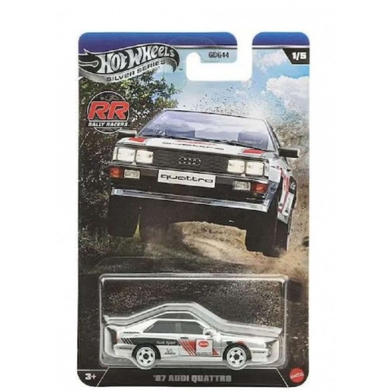 Hot Wheels Silver Series Αυτοκινητάκι Die-Cast Rally Racers Διάφορα Σχέδια Mattel