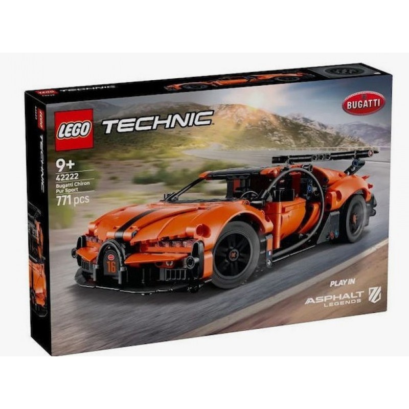 Technic Bugatti Chiron Pur Sport Hypercar Για 9+ Ετών 771τμχ Lego