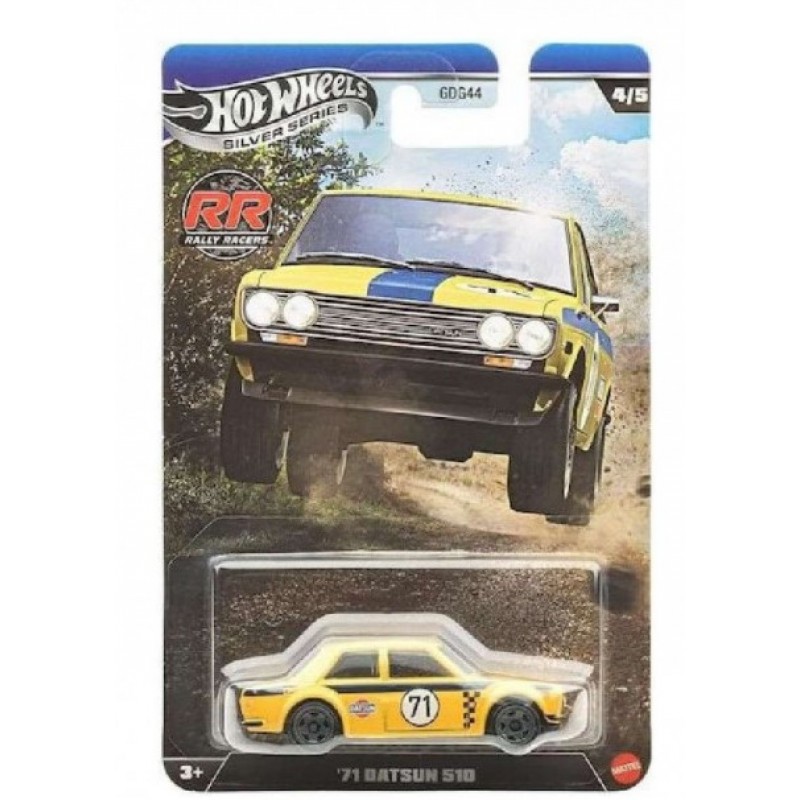 Hot Wheels Silver Series Αυτοκινητάκι Die-Cast Rally Racers Διάφορα Σχέδια Mattel