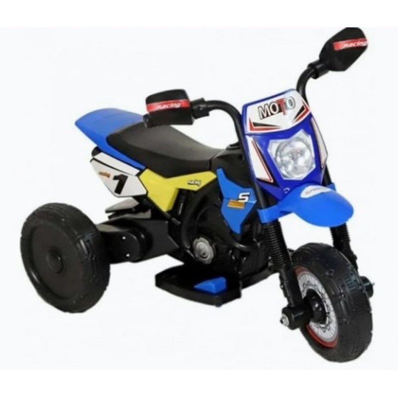 Ηλεκτρονική Μηχανή 6V CROSS Με Ήχους & Φώτα Kider Toys