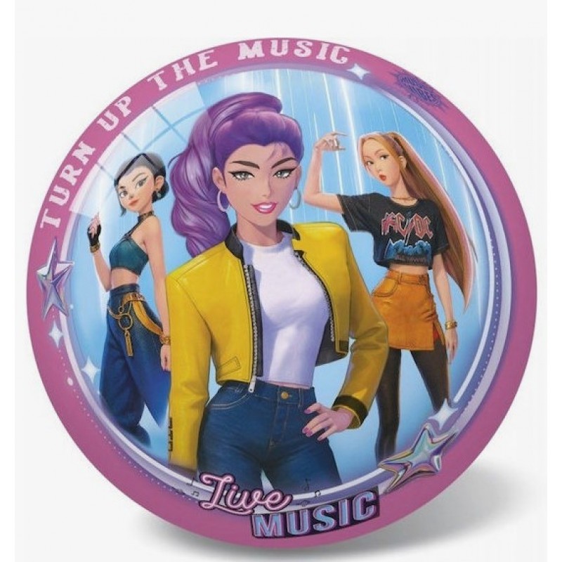 Μπάλα Πλαστική 23Εκ Music Star