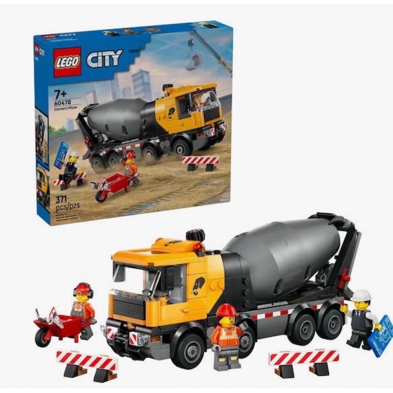 City Cement Mixer Για 7+ Ετών 371τμχ Lego