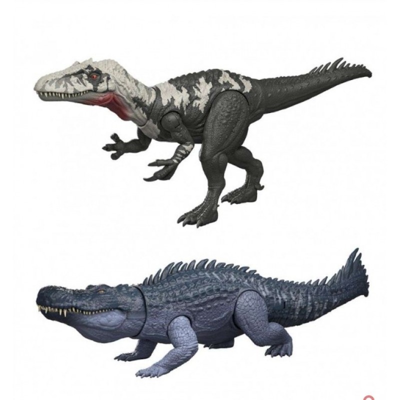 Jurassic World Rebirth Gigantic Thrashers Δεινόσαυρος Φιγούρα - 4 Σχέδια Mattel