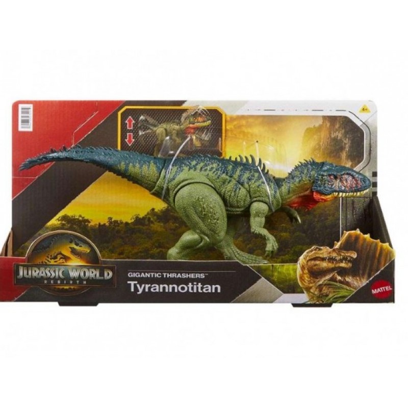 Jurassic World Rebirth Gigantic Thrashers Δεινόσαυρος Φιγούρα - 4 Σχέδια Mattel