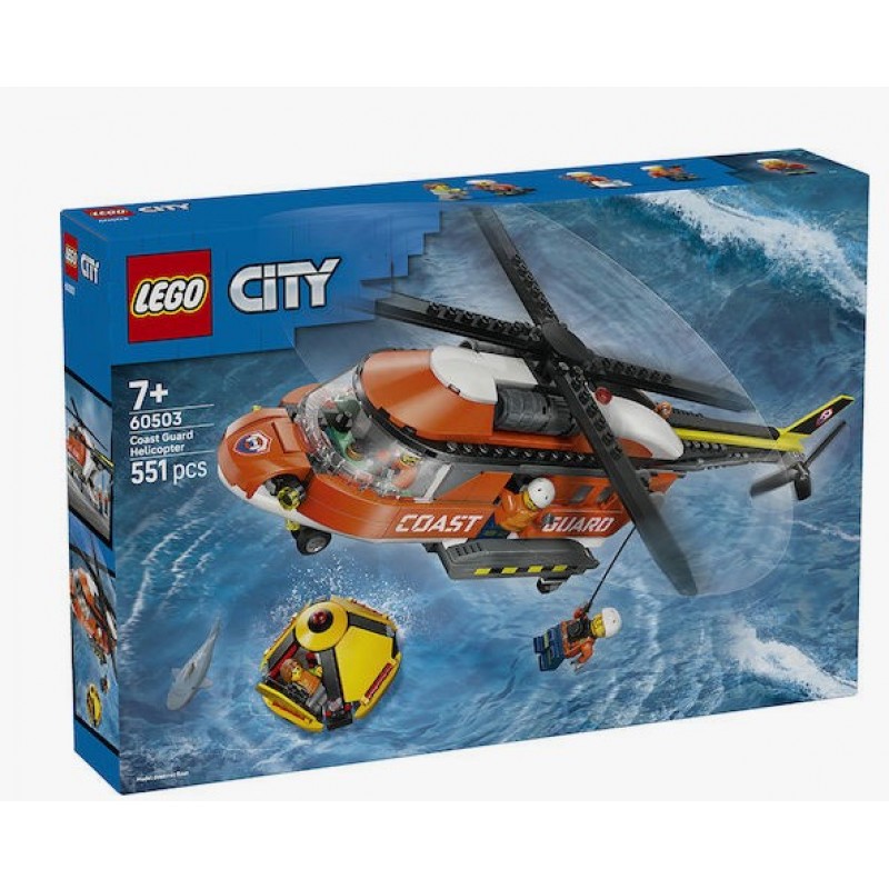 City Coast Guard Helicopter Για 7+ Ετών 551τμχ Lego