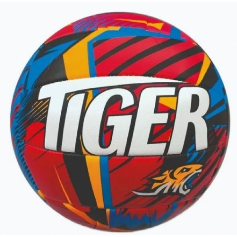 Μπάλα Tiger Beach Volley Retro Κόκκινη Πολύχρομη Μέγεθος 5 Star 