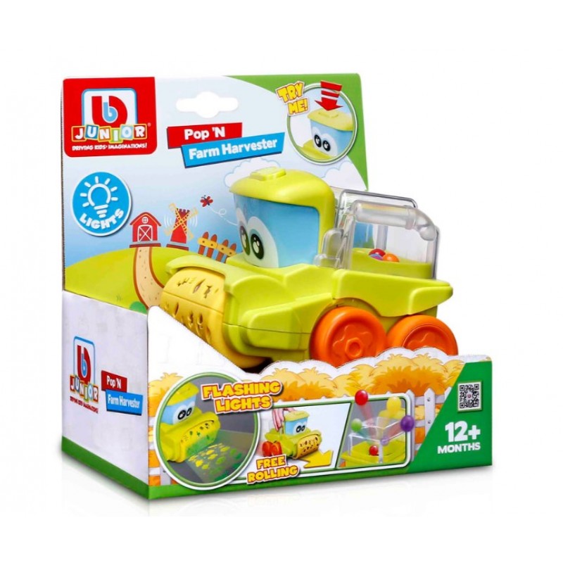 Junior Pop ΄N, Farm Harvester Bburago
