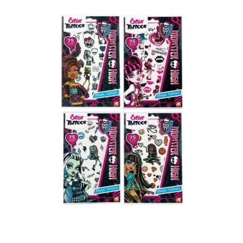 Φύλλα Τατουάζ Monster High As company