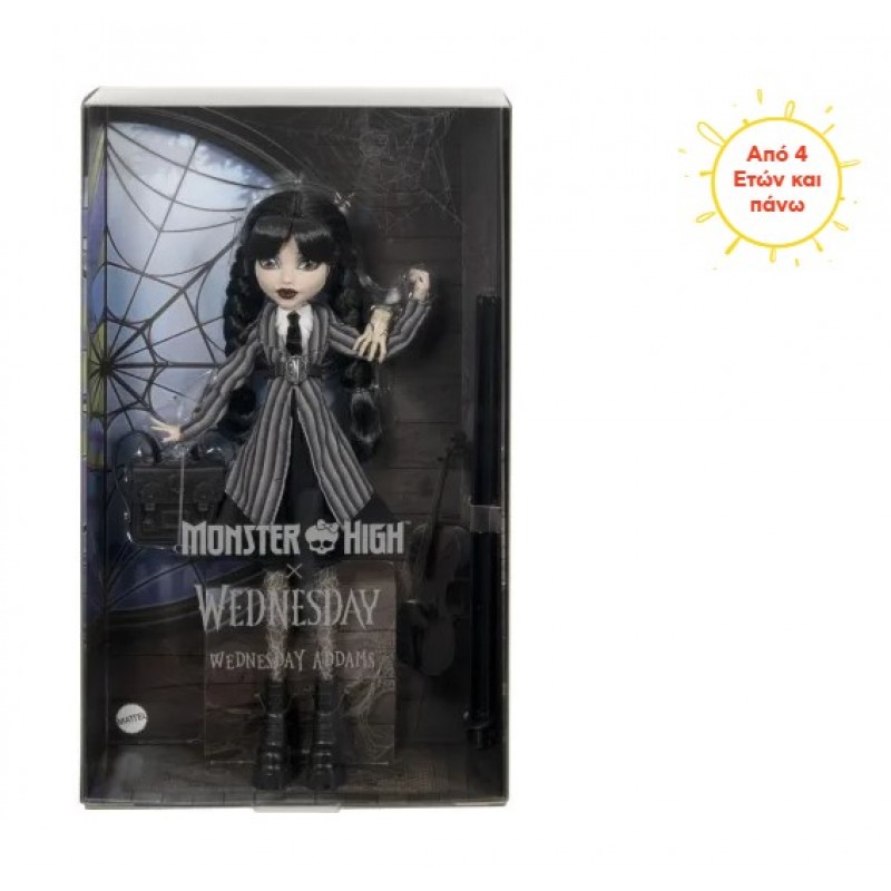 Monster High Wednesday-Wednesday School Outfit Mattel